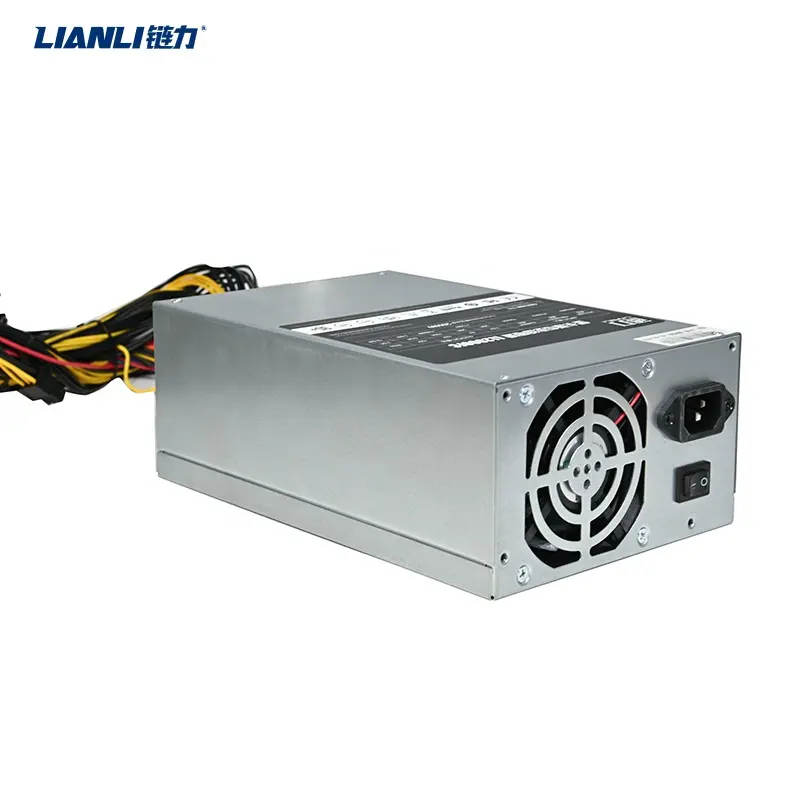 Lianli/OEM 12v dc input 2000w 24Pin atx dc power supply for graphics cards power supply 2000w