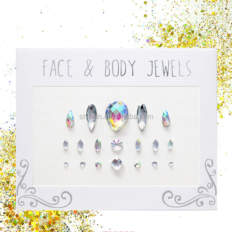 Shinein fancy face глаз клейкие украшения