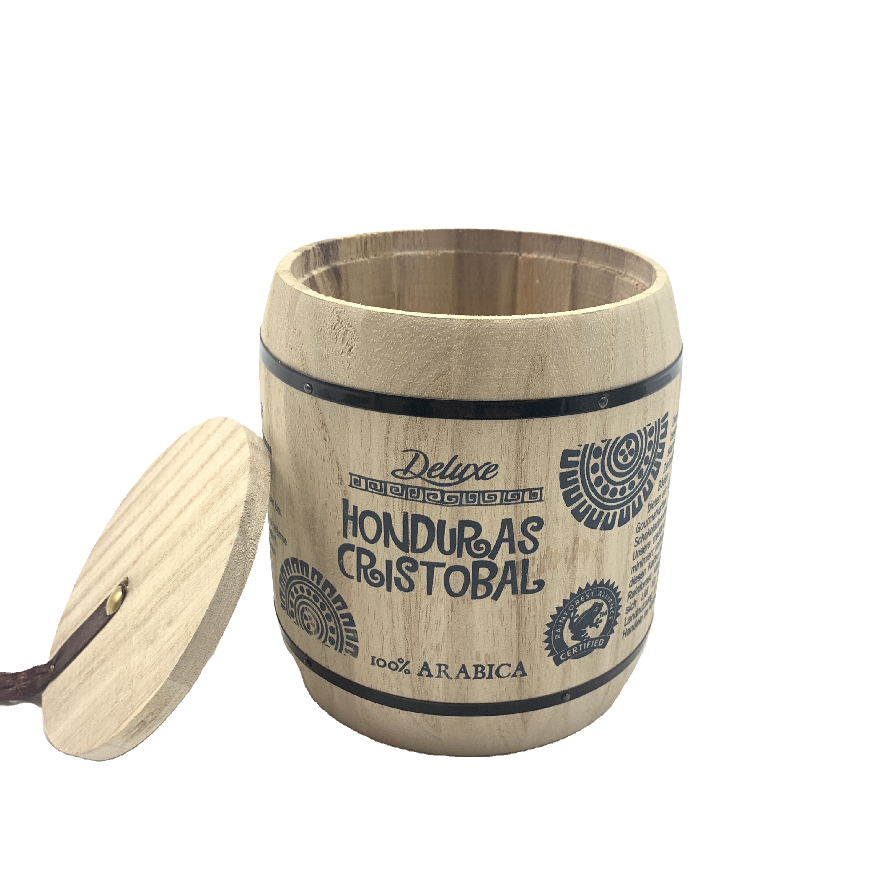 2021 Caoxian New product eco-friendly handmade mini wooden coffee barrels wholesale