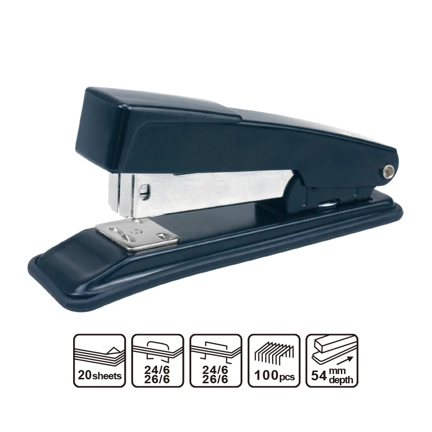Office School Plastic Stapler With Manual Made