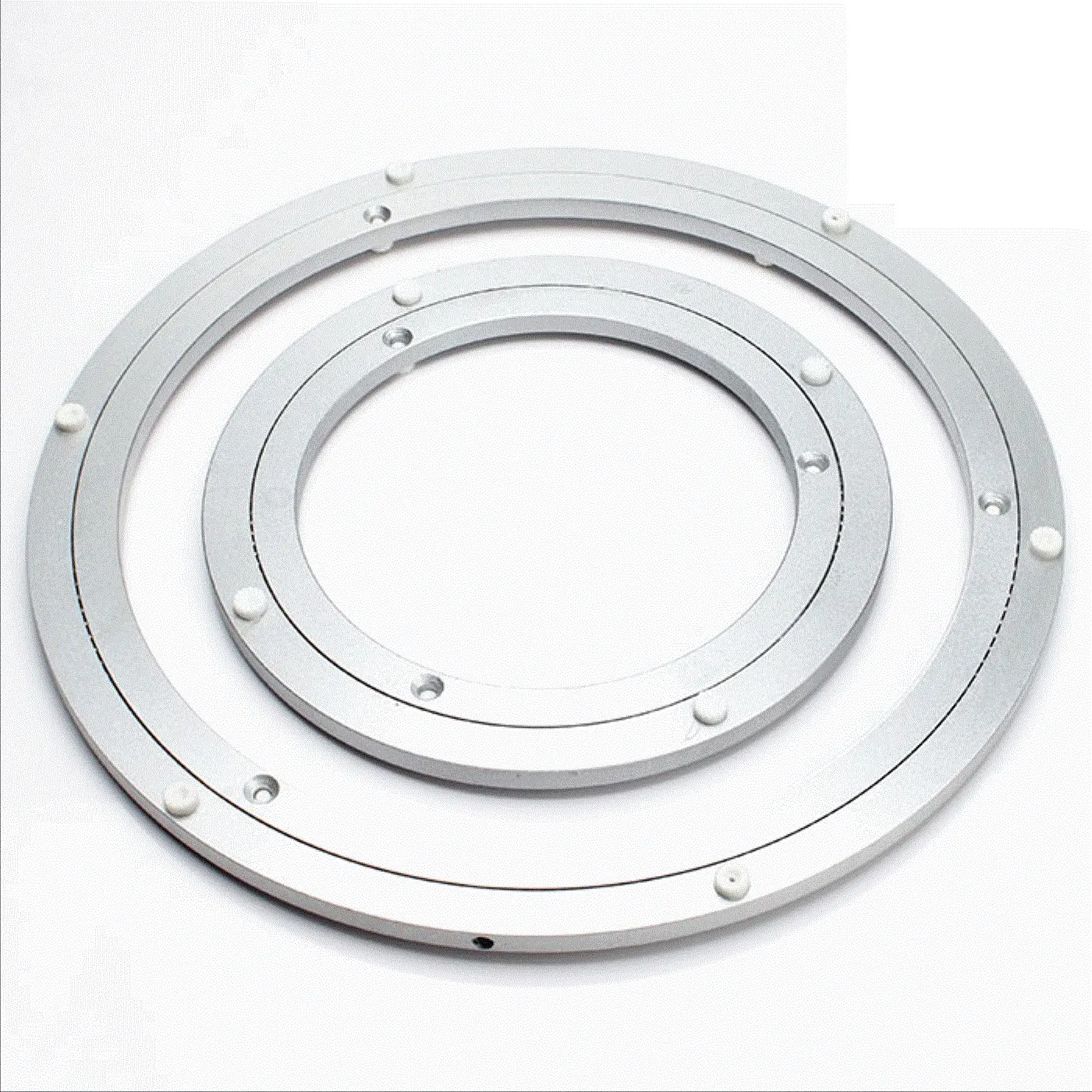 Low noise aluminum 120mm 140mm 200mm lazy susan turntable bearings