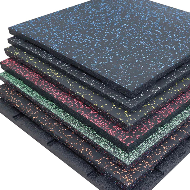 Super Quality Noise Interlocking Gym Floor  Fitness House Sbr Rubber Sheet/