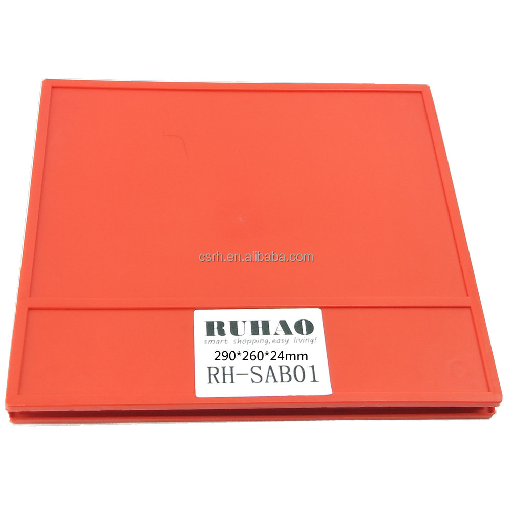 RH-SAB01 290*260*24mm Supermarket Trolley's Accessory Advertising Board Big Size AD logo Board for Shopping Trolley