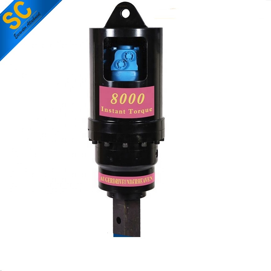 Буровой шнек/земляной шнек для экскаватора-погрузчика SUMITOMO S160 для копания отверстий