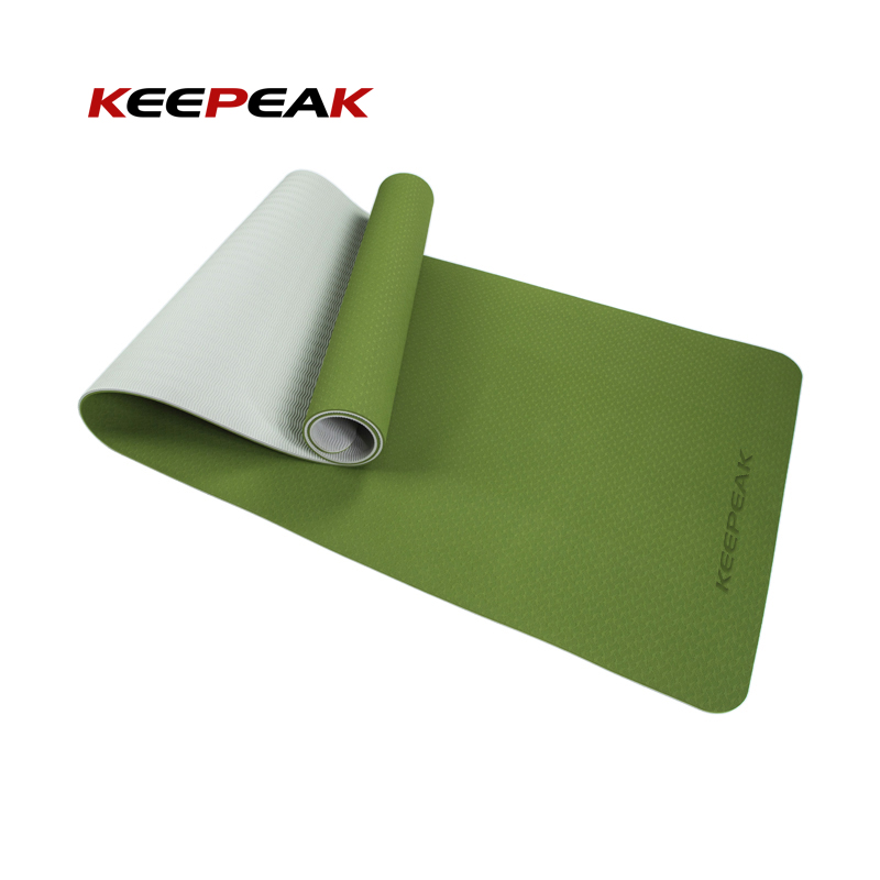 Оптовая продажа от производителя Keepeak, 6 мм коврик для йоги, дизайн вашего собственного коврика для йоги, коврик для йоги под заказ, органический логотип, самая конкурентоспособная цена