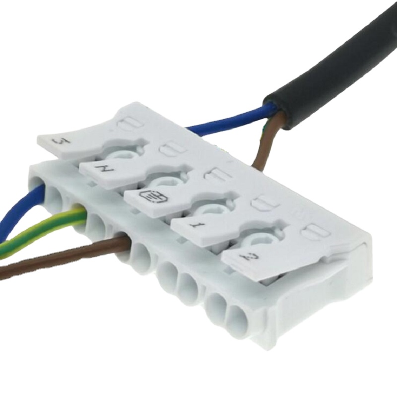 5 pin mini push in wire connector