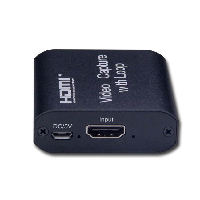 Адаптер захвата USB HDMI плюс аудиопоток и запись 1080p 60fps