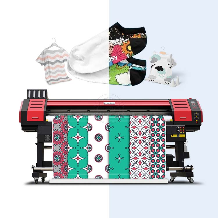 1.8m 3.2m textile polyester printing machine equipment best dtf sublimation printer for t-shirt fabric mug heat press transfer
