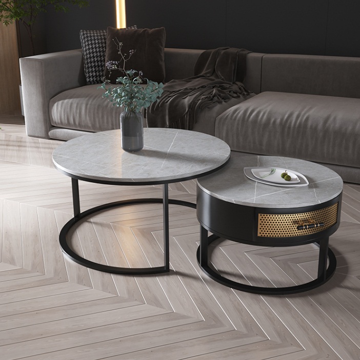 Modern design sintered stone coffee table top