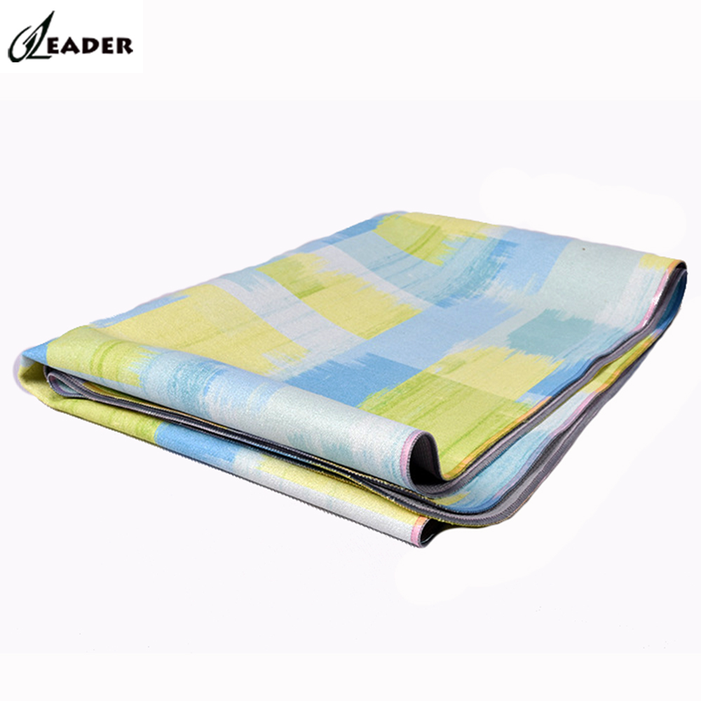 Pu Suede Foldable Travel Pilates Professional Manufacturer High Quality Thick Yoga Mat