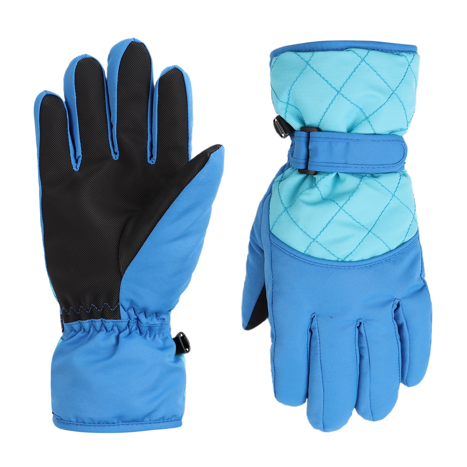 Ski Gloves Kids Winter Waterproof Fleece Gloves for Children Snowboard Motorcycle Outdoor Sports Cold Weather