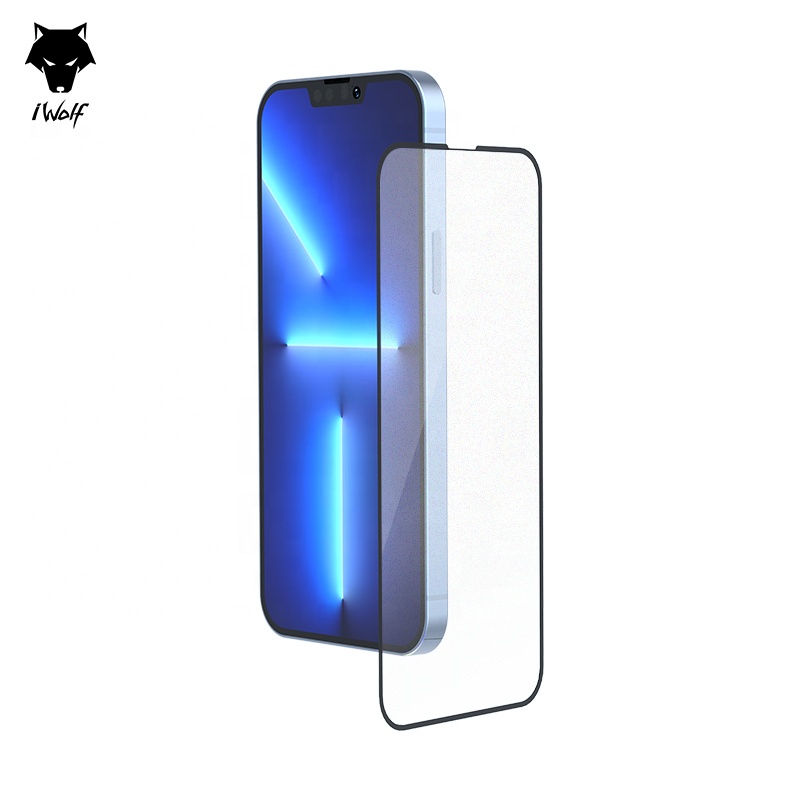 Матовое закаленное стекло iWolf 2.5d AG с защитой от отпечатков пальцев для iphone 13 12 11 xs xr, Защитная пленка для экрана