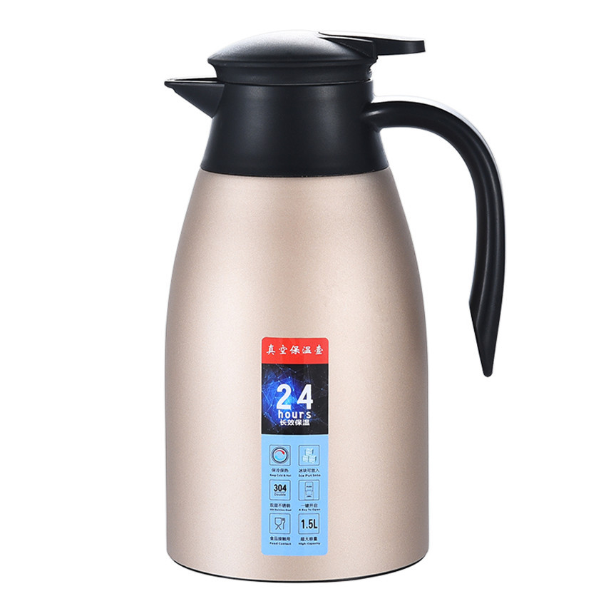 304 stainless steel 2L double insulation pot vacuum European-style large capacity household kettle