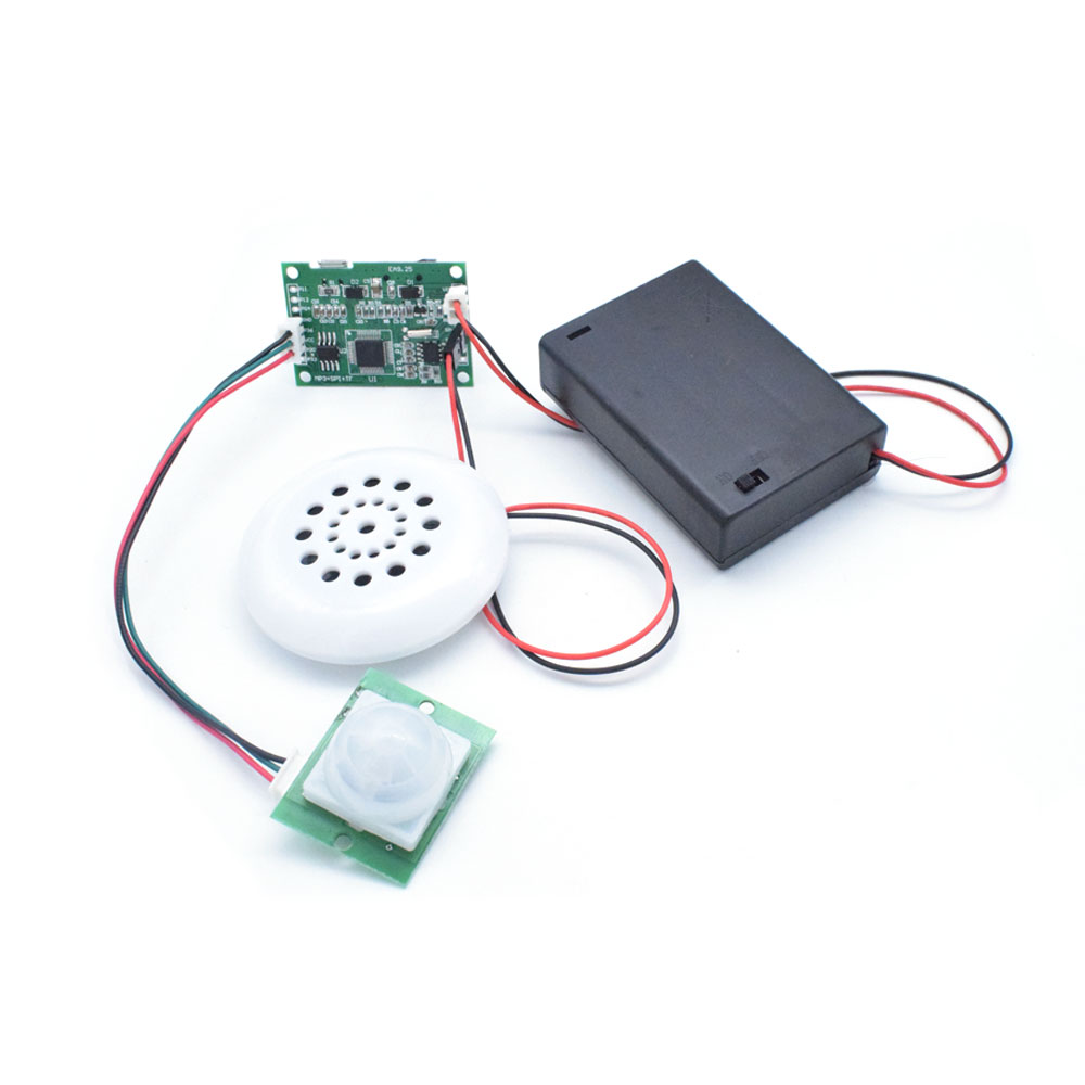 Usb скачать поставляется с хранения 4 м MP3 качество звука голоса DIY Тела Индукции плеер сигнализации приветственный модуль