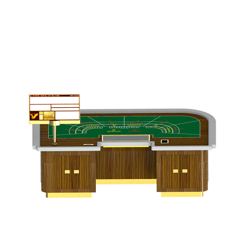 YH Various Styles High Quality Baccarat Casino Poker Table With For Gambling