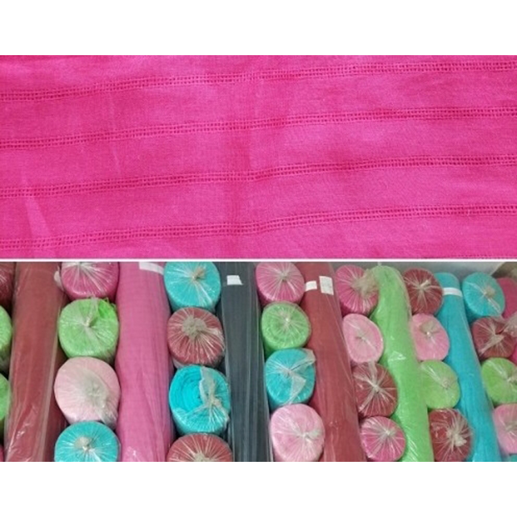 Fabric Stock Lot: 65gsm 57"/58" Double Solid Woven Wholesale 100% Cotton Voile Fabric For Wholesale