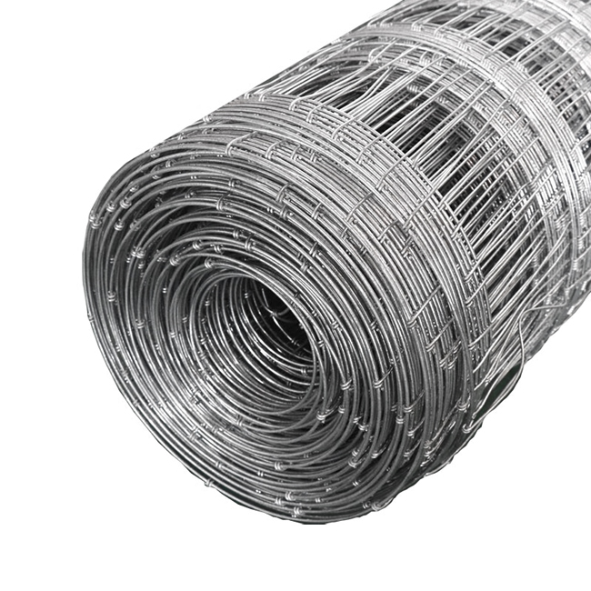 Farming fence mesh grassland breeding fixed knot camel fencing woven galvanized wire fence mesh