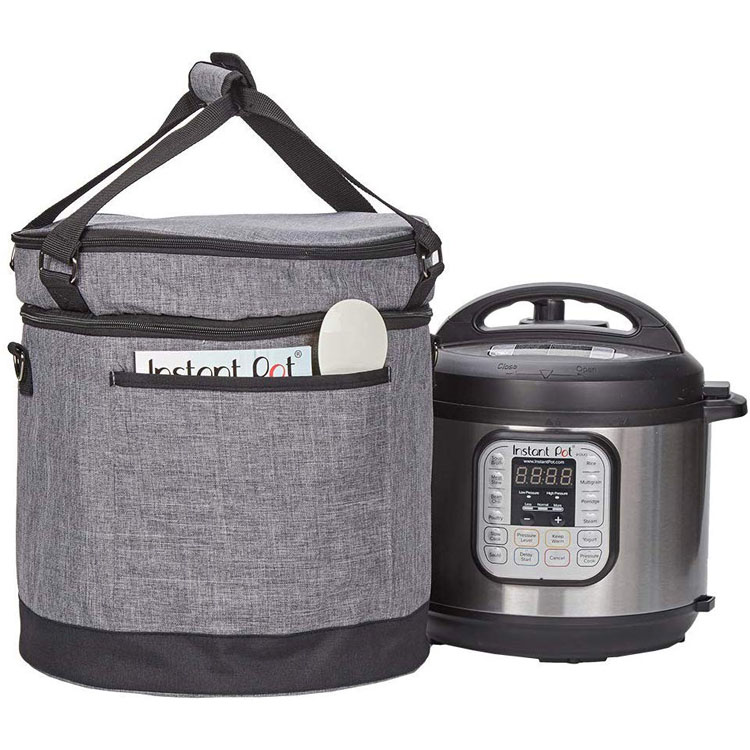 Quality Dust Cover BSCI Factory Large Carry Compartment Premium OEM Pressure Cooker Cover