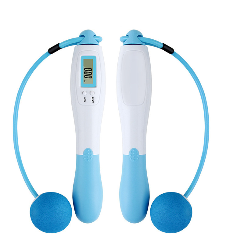 Lose weight exercise electronic Adjustable skipping rope steel smart Electronic digital jump rope