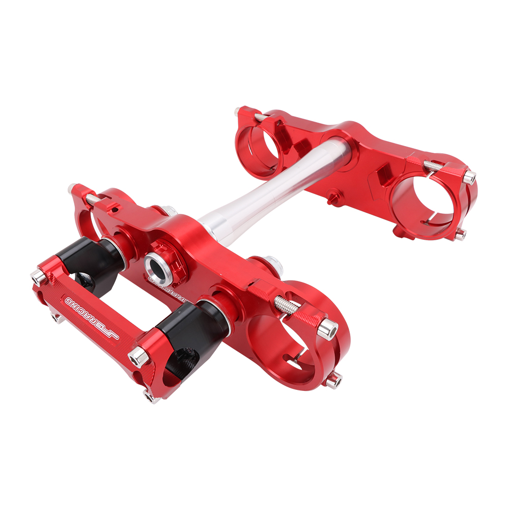 JFG CR125R CR250R CRF250R CRF450R MX CNC Triple Tree Clamps Steering Stem And Bar Mount