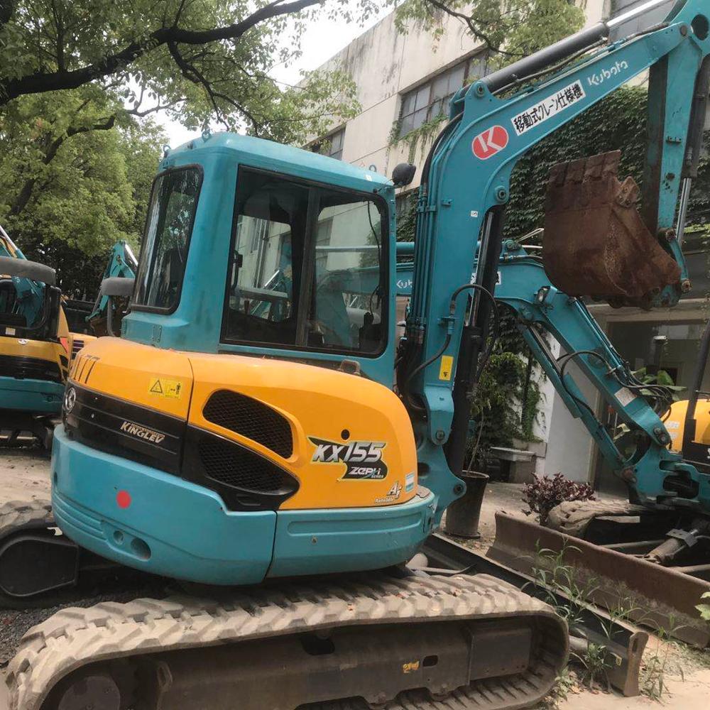 Секундная стрелка землечерпалка KX155 5,5 тонн