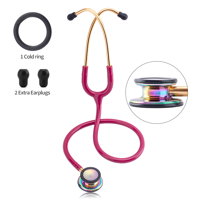 Double Sided Stethoscope Portable Professional Cardiology Stethoscope Nurse Doctor Stethoscope Equipo Medico