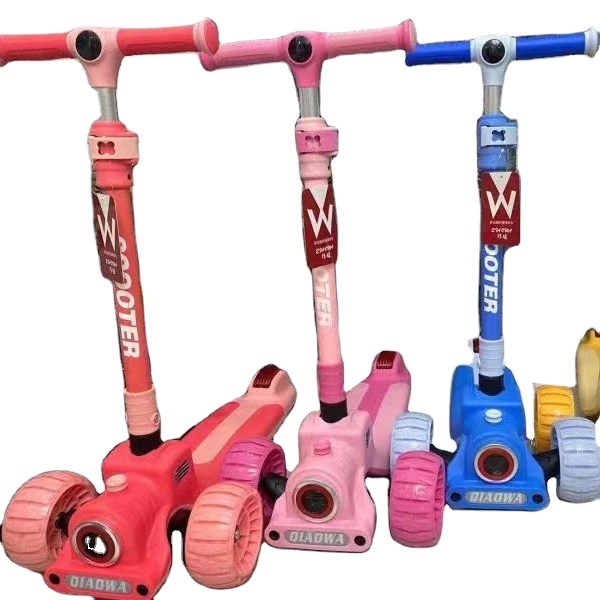 new model cheap price high quality multi-function children kick scooters