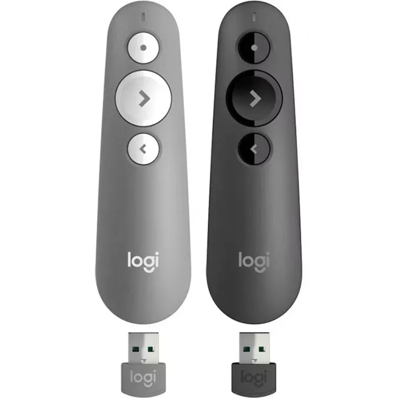 Оригинальный беспроводной USB-пульт дистанционного управления Logitech демоstrator R500S с голубыми зубьями для презентаций 2,4 ГГц PPT Презентация Clicker ручка для презентаций