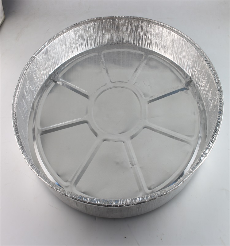 Custom Logo And Packaging Roasting Baking Pans 8/10/12 Inch Aluminum Foil Dutch Oven Liners