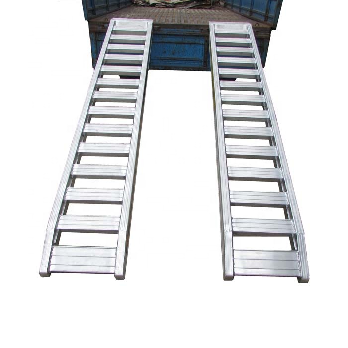 Heavy duty ramps for excavator