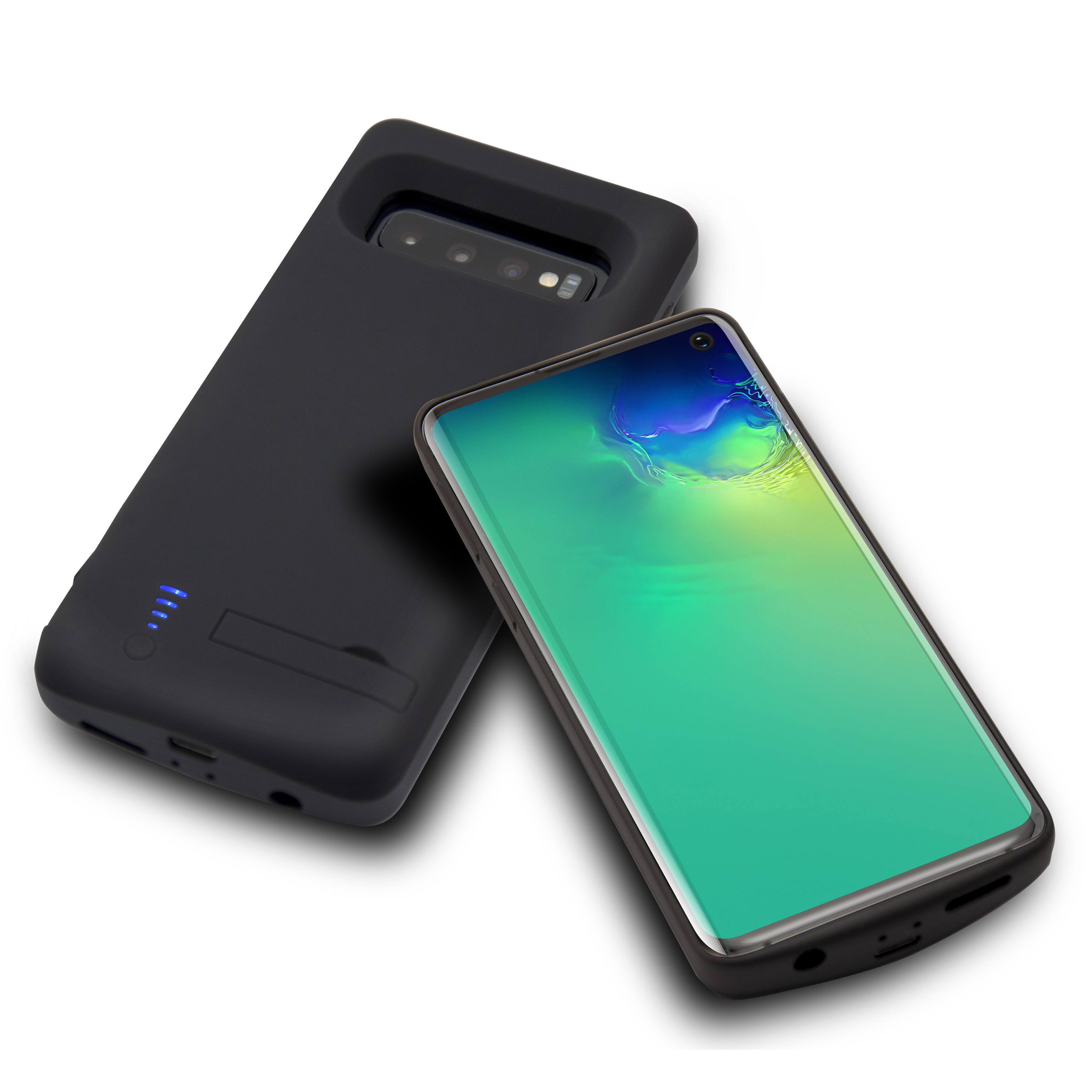 Для Samsung S10 батарея чехол перезаряжаемые Внешний Дополнительный внешний аккумулятор чехол 6000 мАч большая емкость с подставкой