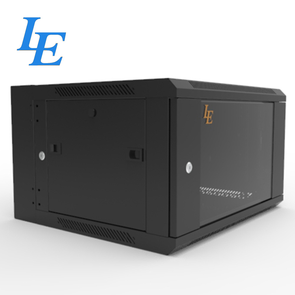 Плоская серверная стойка 4U 6U, настенный сетевой шкаф