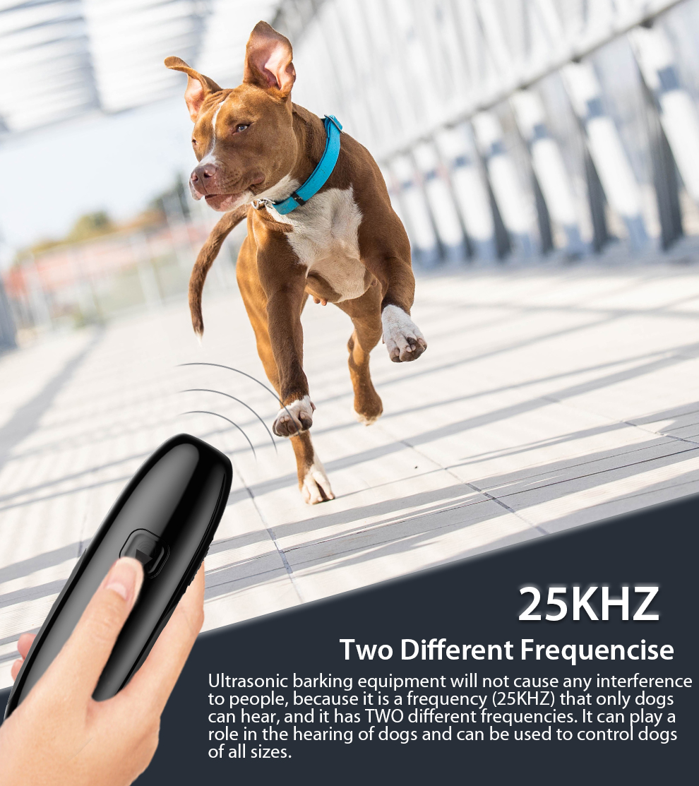 Amazon Electric Dog Bark Deterrent Outdoor Sonic Repellent Anti Barking Control Ultrasonic Dog Training Device