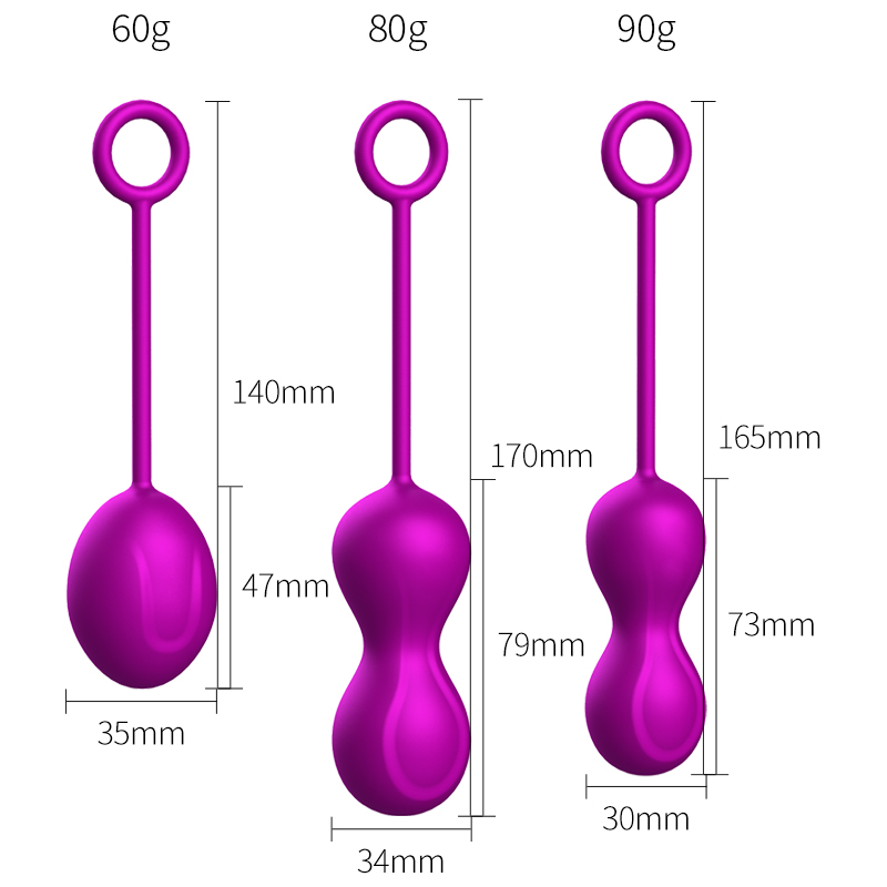 Silicone Kegel Vagina Balls Trainer Exercise Vagina Tightening Ball Love Vagina Sex Toy Ball for Woman