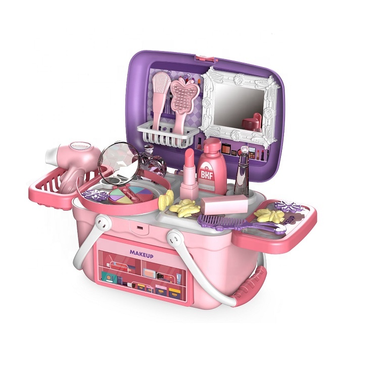 Новый детский набор для макияжа, ролевая игра, косметические игрушки, настольная игрушка с ручкой