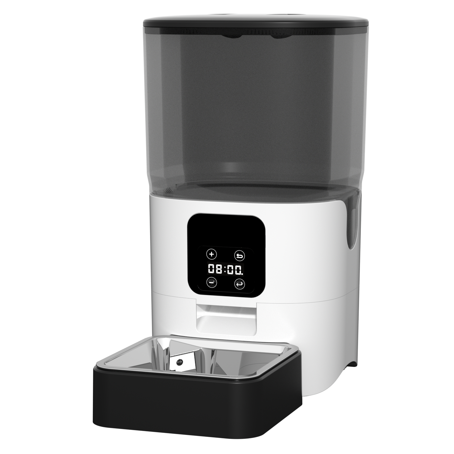 Auto Para Perro Gato Alimentador App Wifi Control Dog Cat Food Bowl Smart Mascota Automatic Microchip Timed Pet Mangeoire Feeder