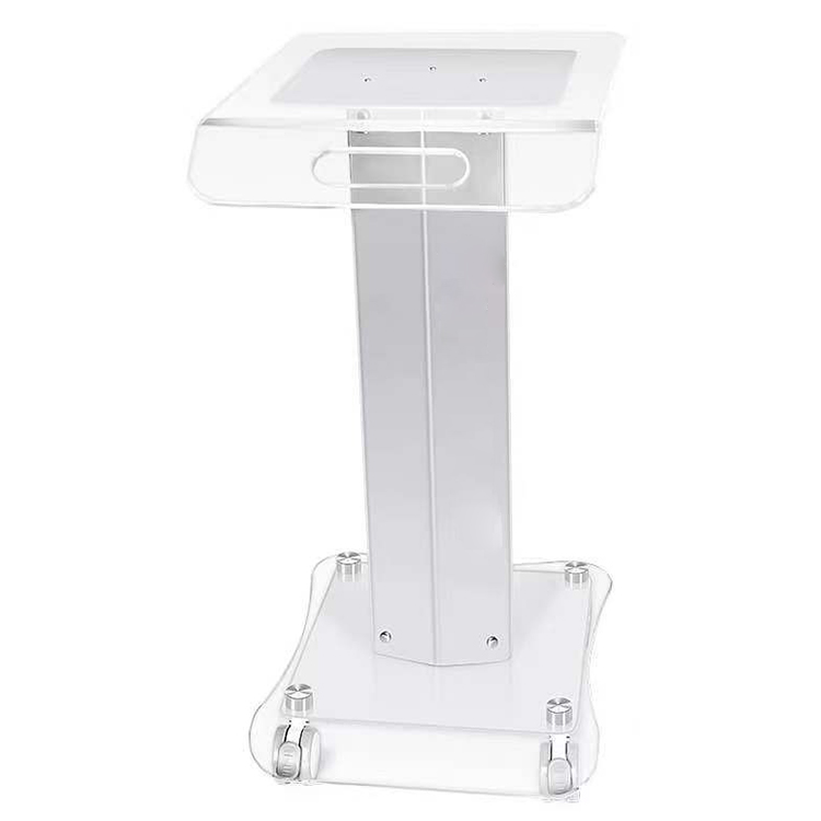 High quality Acrylic plexiglass Trolley cart for beauty equipment in salon