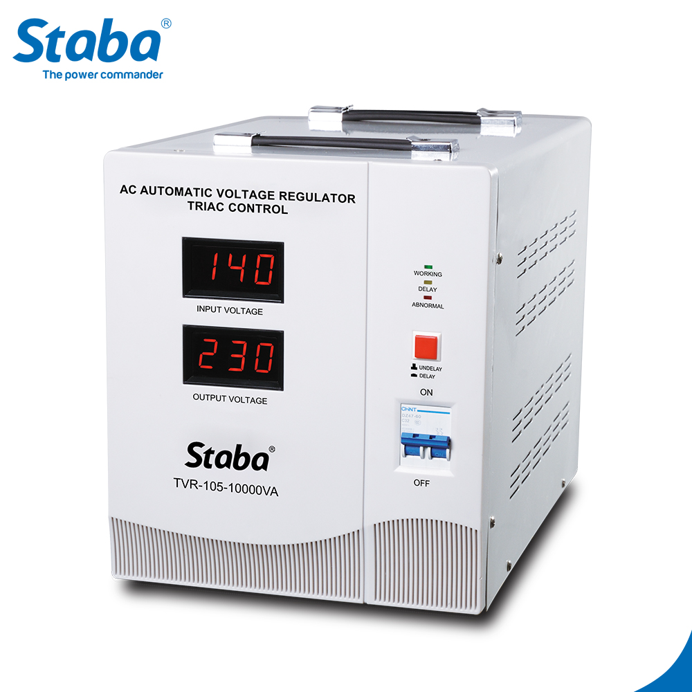 10KVA Triac управляющее напряжение стабилизатор для дома и в коммерческих целях с быстрой регулировки скорости