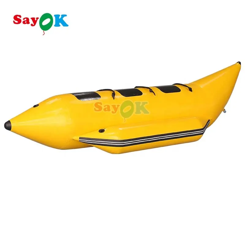 Sayok inflatable split double two tubes flying usada 2 people portable flyfish banana shape boats price