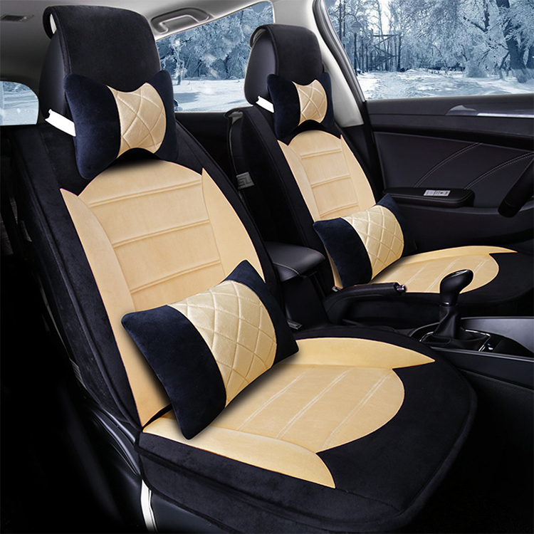 Low price waterproof luxury universal covers leather car seat cover set