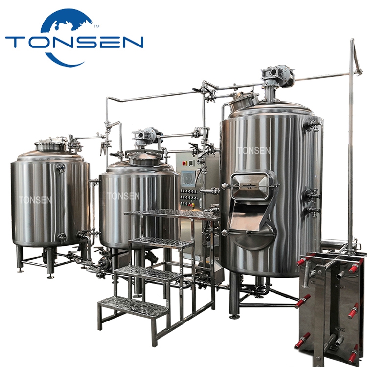3BBL 5BBL 7BBL 10BBL оборудование для пивоварения из нержавеющей стали под ключ проект с паровой курткой для паба