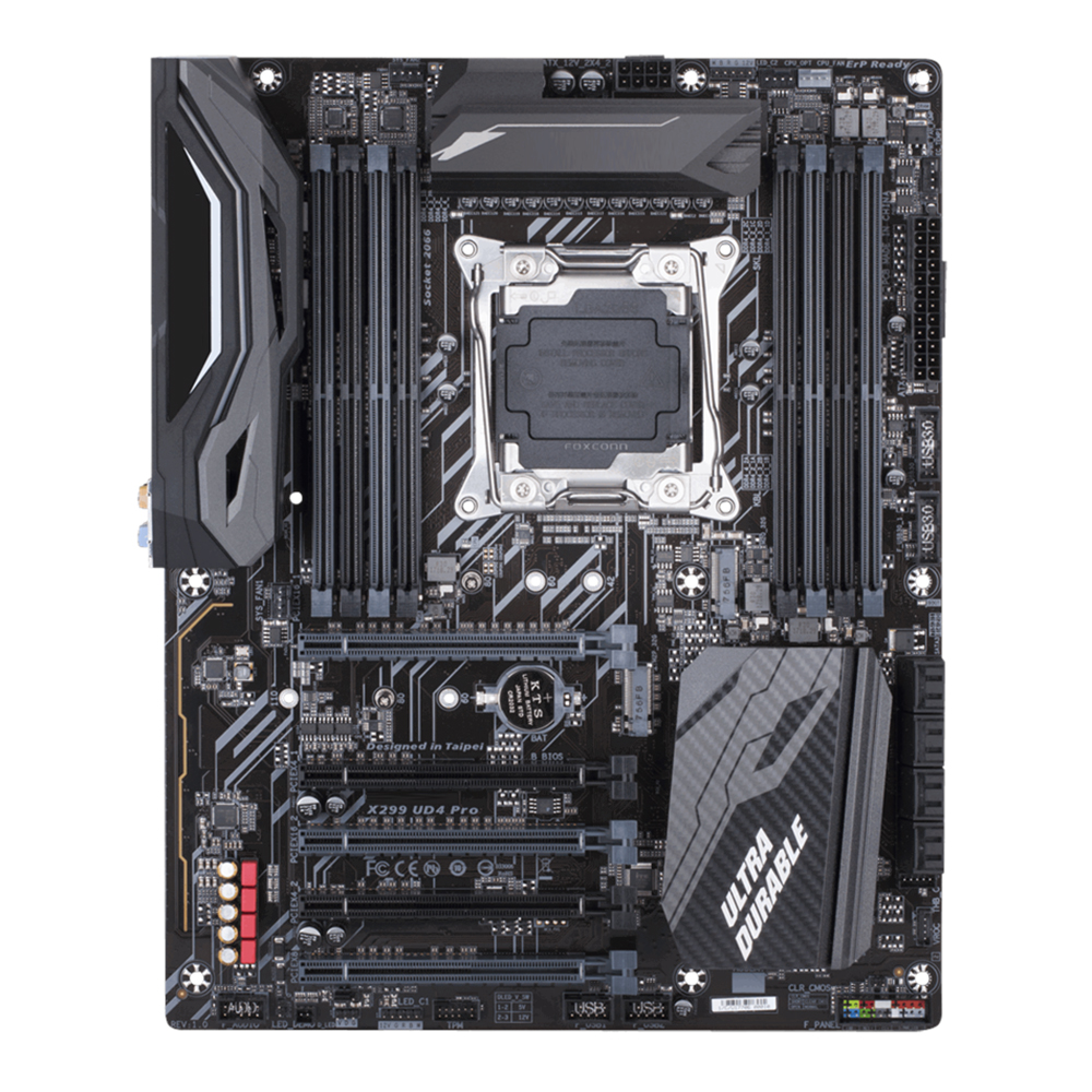 Игровая материнская плата X299 GA X299 UD4 Pro для гигабайта LGA2066 8 * DDR4 256 ГБ PCI-E 3,0 ATX