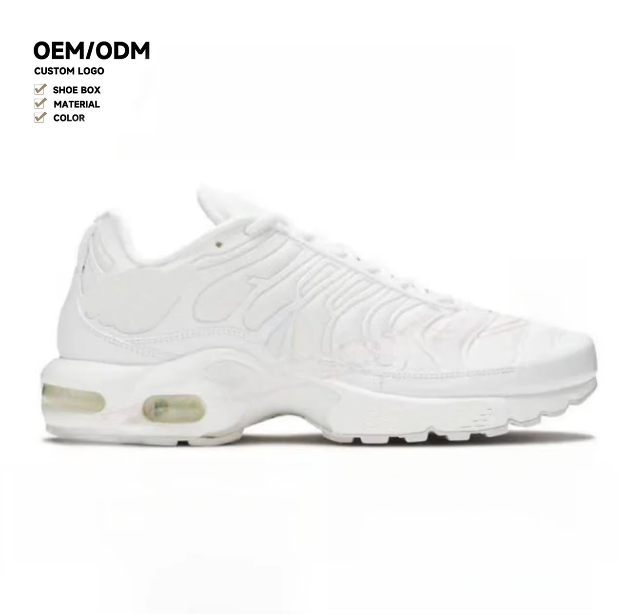 Customized Men's Sports Shoes Air Cushion Running Basketball Breathable Fashion Walking Comfort Mesh Height Increasing Soft