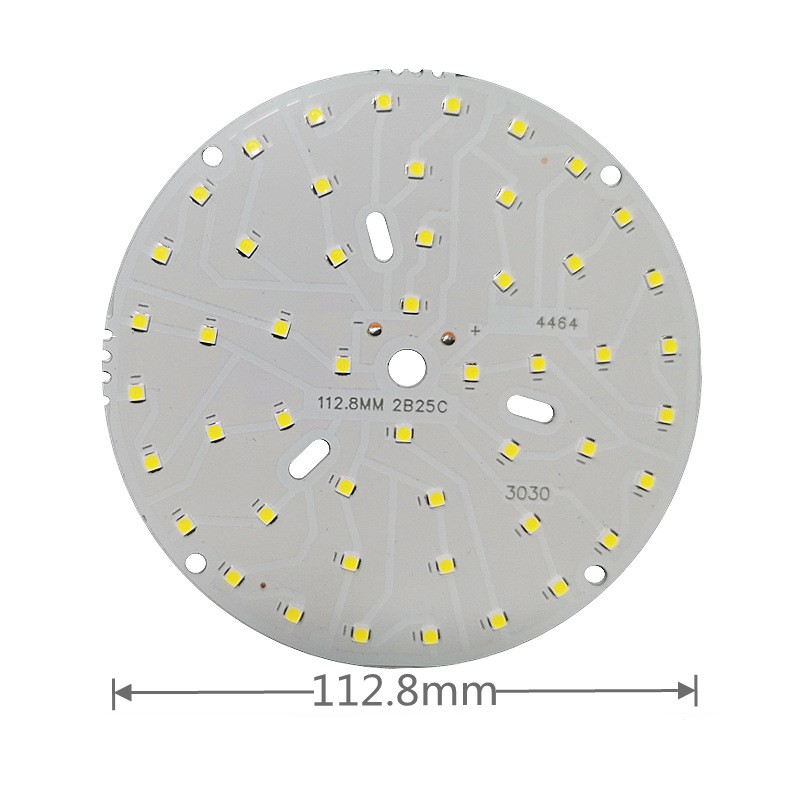 High quality printed circuit board 2pin 4 pins 6pins White/Black color LED aluminum PCB
