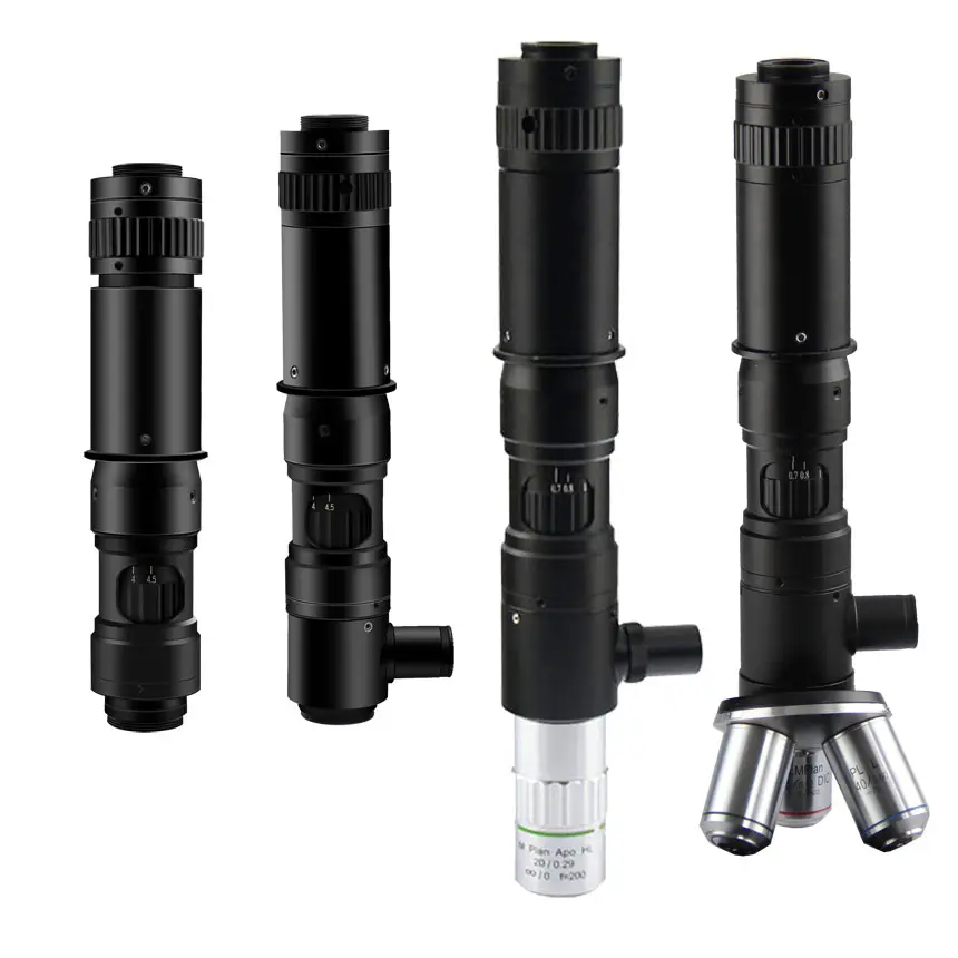 FB0745 0,7-4.5X Высокое разрешение Монокуляр видео микроскоп объектив с переменным фокусным расстоянием