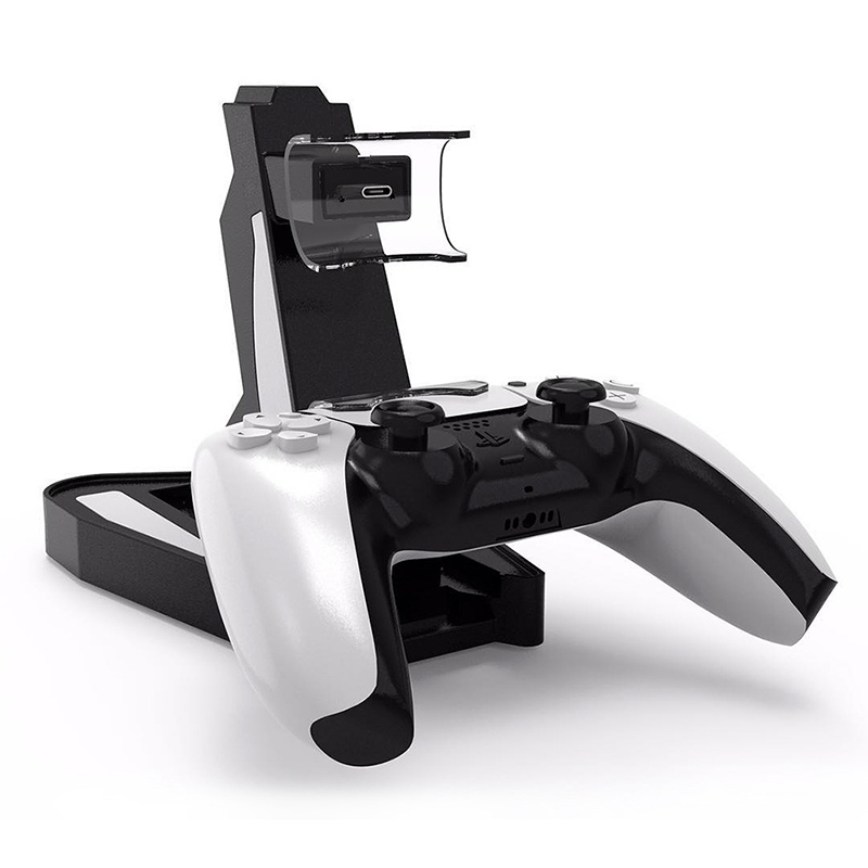 Зарядная станция для PS5 контроллера зарядная док-станция охлаждающая подставка для PlayStation5 PS5 двойная зарядная док-станция