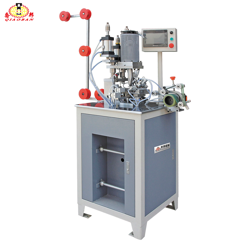 QB-023Automatic Nylon Zipper U-Shaped Top Stop Machine for Bag zipper making machine