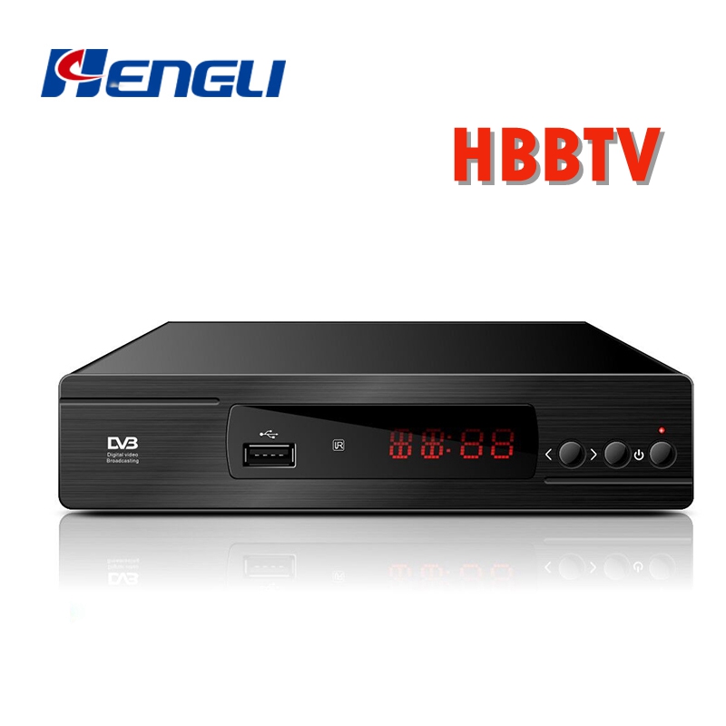 Цифровая ТВ-приставка HD 1080P HBBTV DVB T2 ТВ-приставка HEVC для Европы