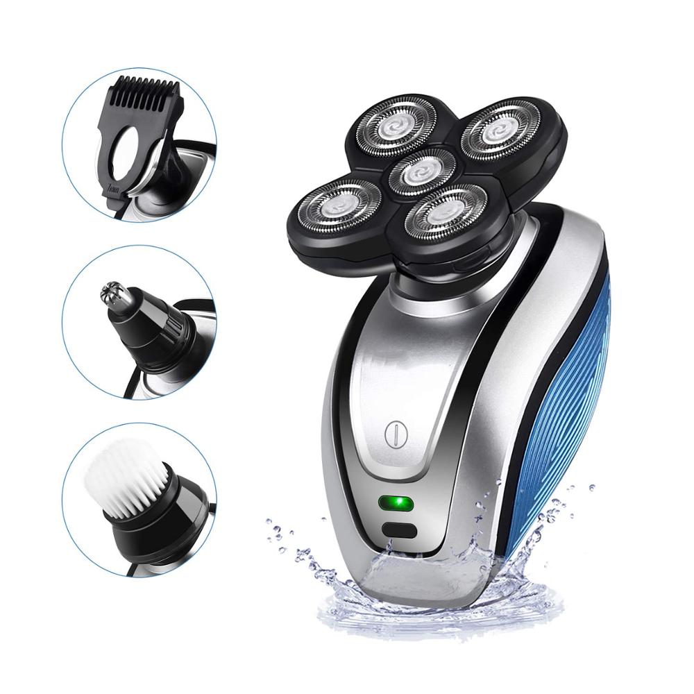 5 In 1 Mini Portable Shaver 2800 Shaver Men Usb Charge Waterproof 4 In 1 Shaver Razor Trimmer