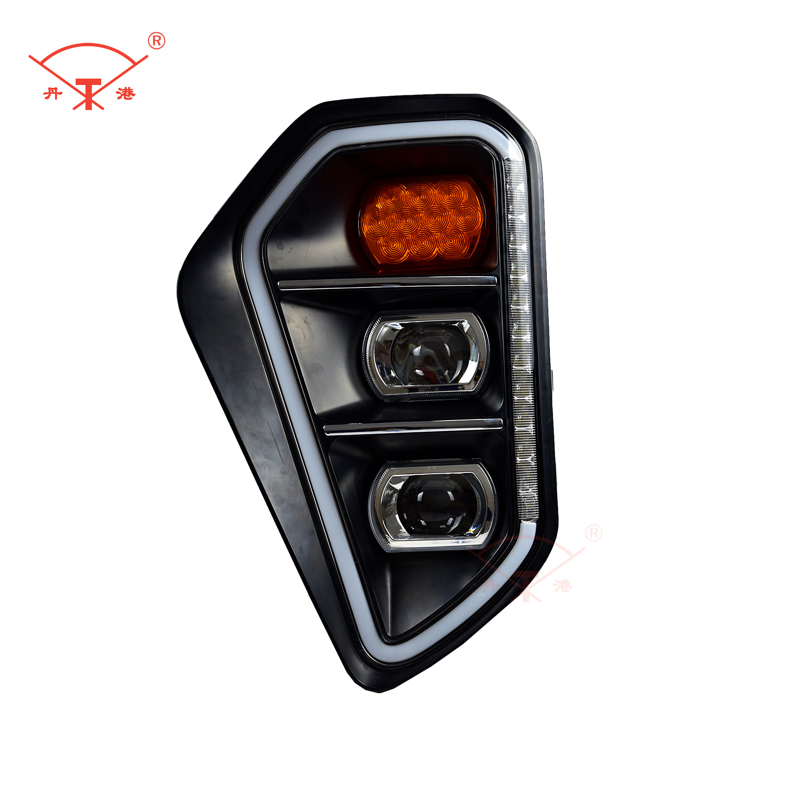 Авто запчасти Parts12V 24V фары освещения светодиодный передний свет комбинированная фара DG2018-9 дунган завод шины СИД лампа